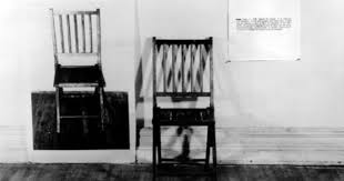 Joseph Kosuth One And Three Chairs 1965 Joseph Kosuth Conceptual Art Systems Art