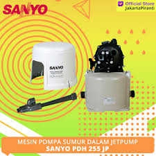 Sanyo pdh 250 b spesifikasi:. Mesin Pompa Air Sumur Dalam Jetpump Jet Pump 250 Watt Sanyo Pdh 255 Jp Made In Japan Shopee Indonesia