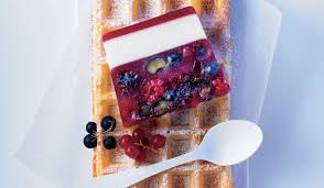Recette Marbre De Fruits Rouges Et Lait D Amandes En Gelee Picard Recette Idee Recette Noel Fruits Rouges Fruits