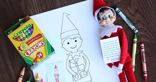 Christmas elves coloring pages — 10 free printable sheets. Elf On The Shelf Coloring Pages For Kids And Elves