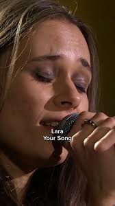 Allstar Lara Samira Will berührt mit ihrer gefühlvollen Darbietung von  Elton Johns "Your Song" die Coaches! ❤️ #tvog