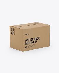 Gift box mock up, magnetic rigid gift box mock up, bridesmaid gift boxes. Kraft Box Mockup Half Side View High Angle Shot In Box Mockups On Yellow Images Object Mockups Box Mockup Mockup Free Psd Free Psd Mockups Templates