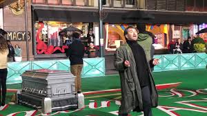 Beetlejuice broadway macy's thanksgiving day parade performance 2019. Macy S Day Parade Rehearsals Broadway Cast Of Beetlejuice 11 25 2019 Youtube