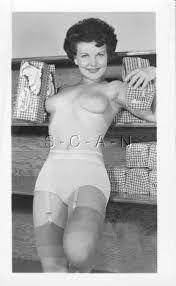 Original 1950s Nude BW Real Photo- Butternut White Bread Woman- Strip  Panties 2 | eBay