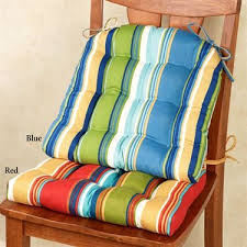 Westport Striped Indoor Outdoor Chair Cushion Outdoor Chair Cushions Indoor Outdoor Chair Dining Chair Pads