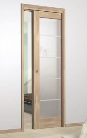 The unfinished natural wood frame can be installed to either side of the door opening. Impero Slide Pocket Door Kit Sliding Doorstuff
