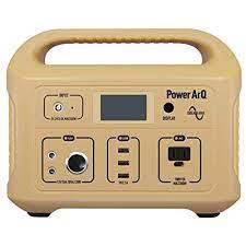 キャンパー狙い撃ち ポータブル電源 powerarq の別カラーがthe 男前 camp hack キャンプハック キャンプ アウトドアキャンプ 防災