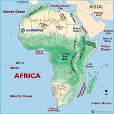 There are many landforms found in africa. 11 Africa Ideas Africa Geography Map