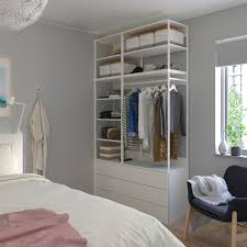 Platsa Kleiderschrank Mit 6 Schubl Weiss Fonnes Weiss Ikea Osterreich In 2020 Kleiderschrank Kleiderschrankaufbewahrung Ikea