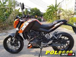 มอเตอร ไซค ลดราคา ktm 200 duke ใช เพ ยง 9พ นkm คร บ smokybike มอเตอร ไซค กร งเทพมหานคร