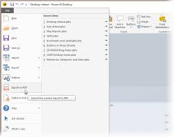 Export Your Reports To Pdf Format From Power Bi Desktop