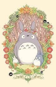 Flower Crown Totoro By Cinnamoron On Deviantart Totoro Art Totoro Ghibli