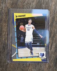Ja Morant Fleer Throwback Shiftrefresh Basketball Cards Nba Throwback