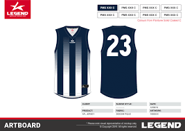Custom Afl Football Jersey Design Navy And White Bars Afl Jersey Design Football Design