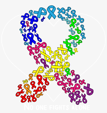 Since many advocacy groups have adopted ribbons as symbols of support or. Multi Colored Cancer Ribbon Grapic Multi Color Cancer Ribbon Transparent Png 1979x2048 Free Download On Nicepng