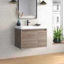 Browse our variety of vanities—give your bathroom the upgrade it needs. 1 Drawer Wall Mounted Floating Bathroom Vanities You Ll Love In 2021 Wayfair