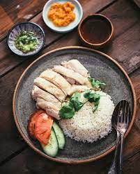 Wash the rice and soak for 20 mins, drain, then dry for another 20 mins and set aside. Authentic Hainanese Chicken Rice Adamliaw Com