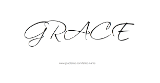Choose your favorite name design from this list. Grace Name Tattoo Designs