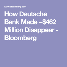 How Deutsche Bank Made A 462 Million Loss Disappear Professional Mermaid Mermaid Make Real Money