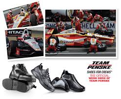 Wear something you're comfortable with. Shoes For Crews The Official Work Shoe Of Penske Racing