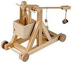 How To Build A Popsicle Stick Trebuchet Wooden Model Kits Wooden Wooden Toys