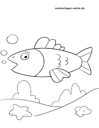 Malvorlage Kleine Kinder Fisch Kostenlose Ausmalbilder