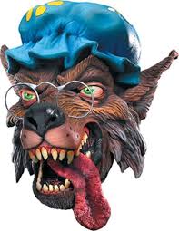 A Picture Of Wolf As Grandma Wolf Mask Big Bad Wolf Bad Wolf