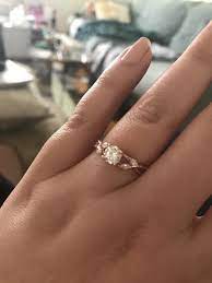 18k White Gold Willow Diamond Ring 1 8 Ct Tw Art Deco Jewelry Necklace Art Deco Jewelry Rings