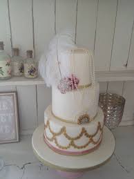 Great gatsby wedding cake ideas. 1920s Greatgatsby Feathers Wedding Weddingcake 1920swedding Cake Pearls 1920 Wedding Theme Wedding Cakes Cake Inspiration