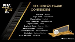 If you enjoyed, please subscribe me; Fifa Puskas Award 2014 Vote Now Youtube