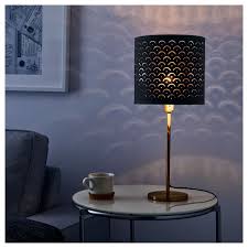 Nymo Ikea Deutschland Rustikale Lampenschirme Lampenschirm Streichen Schwarze Tischlampen