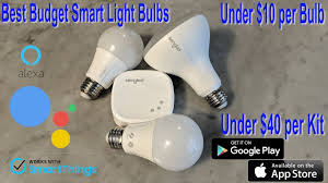 Best Budget Smart Home Lighting For Google Home Mini And Amazon Echo Sengled Lights Coupon On Bulbs Youtube