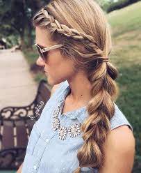 47 Elegant Ways To Style Side Braid For Long Hair Sooshell In 2021 Side Braids For Long Hair Braids For Long Hair Thin Straight Hair
