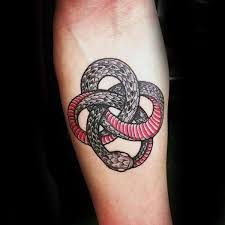 The uraeus is an ancient egyptian symbol of a reared cobra snake that is found throughout ancient egyptian art. Top 73 Ouroboros Tattoo Ideas 2021 Inspiration Guide