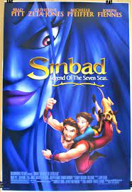 Sinbad Legend Of The Seven Seas Original 27x40 Movie Poster Etsy In 2021 Sinbad Animated Movies Animated Movie Posters