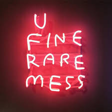 Bold Statements Hot Mess Best Mess Rare Mess Neon Signs Truth Neon Quotes Neon Signs Quotes Words
