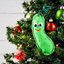 Pickle Ornament Funny Christmas Ornaments Diy Funny Christmas Ornaments Felt Christmas Ornaments