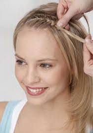 pony wegstecken frisuren feine haare flechten pony flechten frisuren