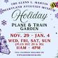 Holiday Plane and Train Garden event image