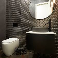 Modern toilet room interior free vector. The Block 2019 Elise Matt S Bathroom Reveals Blueprint