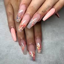 Coffin acrylic nails are especially fancy with plenty of nail designs for fantastic manicure types. 40 Colorful Coffin Acrylic Nails To Choose From