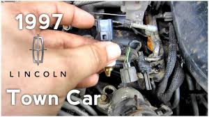 Lincoln town car crankshafts & components. 1997 Lincoln Town Car Coolant Temperature Sensor Replacement Repair Youtube