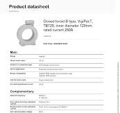 Schneider Electric LV481013 Closed Toroid B Type VigiPacT ...
