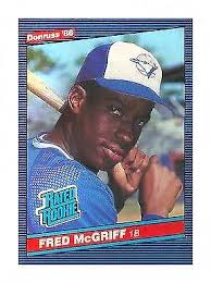 Robert (Rob) Thomas Ducey Toronto Blue Jays 705 Donruss 1990 Baseball Card 