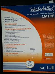 Gute Noten In Mathe Fur Den Ubergang Von Sek Schulerhilfe Buch Antiquarisch Kaufen A02hurkk01zzv