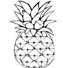 Ananas Ananas Dessin Coloriage Dessin Fruits