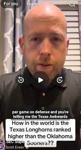 Honestly this is a good question that I've been asking since Oklahoma  defeated Michigan. Jennifer Fouch DeBrot Hunter Golay Anthony  Tippettťħėathlete Tippett Adam Grimm