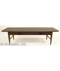 Lane mid century modern coffee cocktail and end tables 1165 01 05 crossed legs. Lane Mid Century Formica Coffee Table
