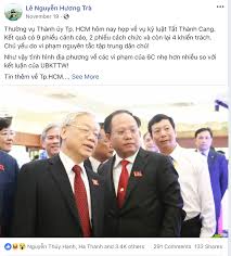 .xét, thi hành kỷ luật ông tất thành cang, nguyên thành uỷ viên, phó trưởng ban biên soạn lịch sử yêu cầu điều tra bổ sung đối với vụ án liên quan đến bị can tất thành cang và 18 bị can khác. Cá»§i Táº¥t Thanh Cang Khi Nao Ä'Æ°á»£c Vao Lo Tiáº¿ng Viá»‡t