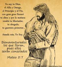 Para Ti Un Abrazo De Amor Y Consuelo Palabras Que Fortalecen Frases Dios Mateo 5 7 Frases